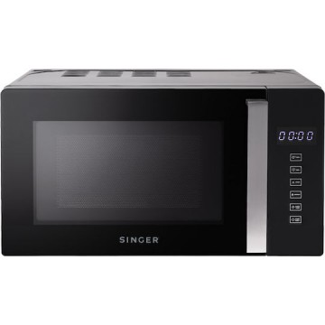 Singer MWGBL DGT Φούρνος Μικροκυμάτων με Grill 20lt Μαύρος Singer MWGBL DGT Φούρνος Μικροκυμάτων με Grill 20lt Μαύρος